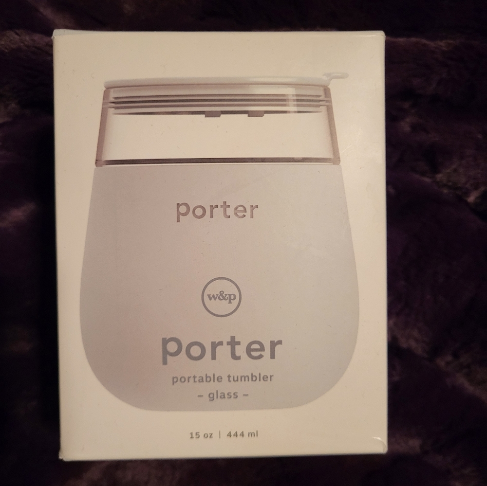 W&P Porter wine glass to-go